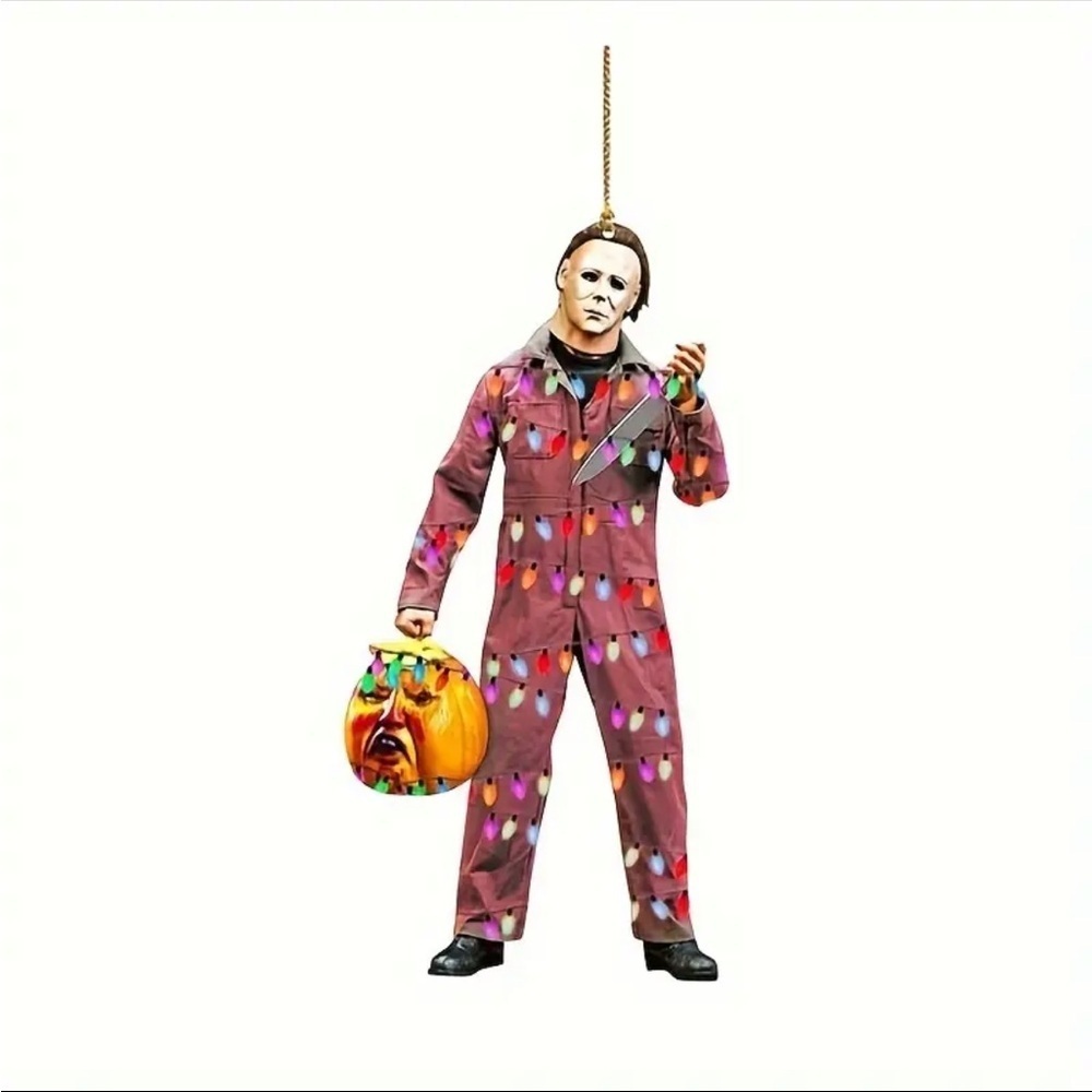 ❤️ Michael Myers Acrylic Pendant - Stylish
Car Charm & Festive Ornament